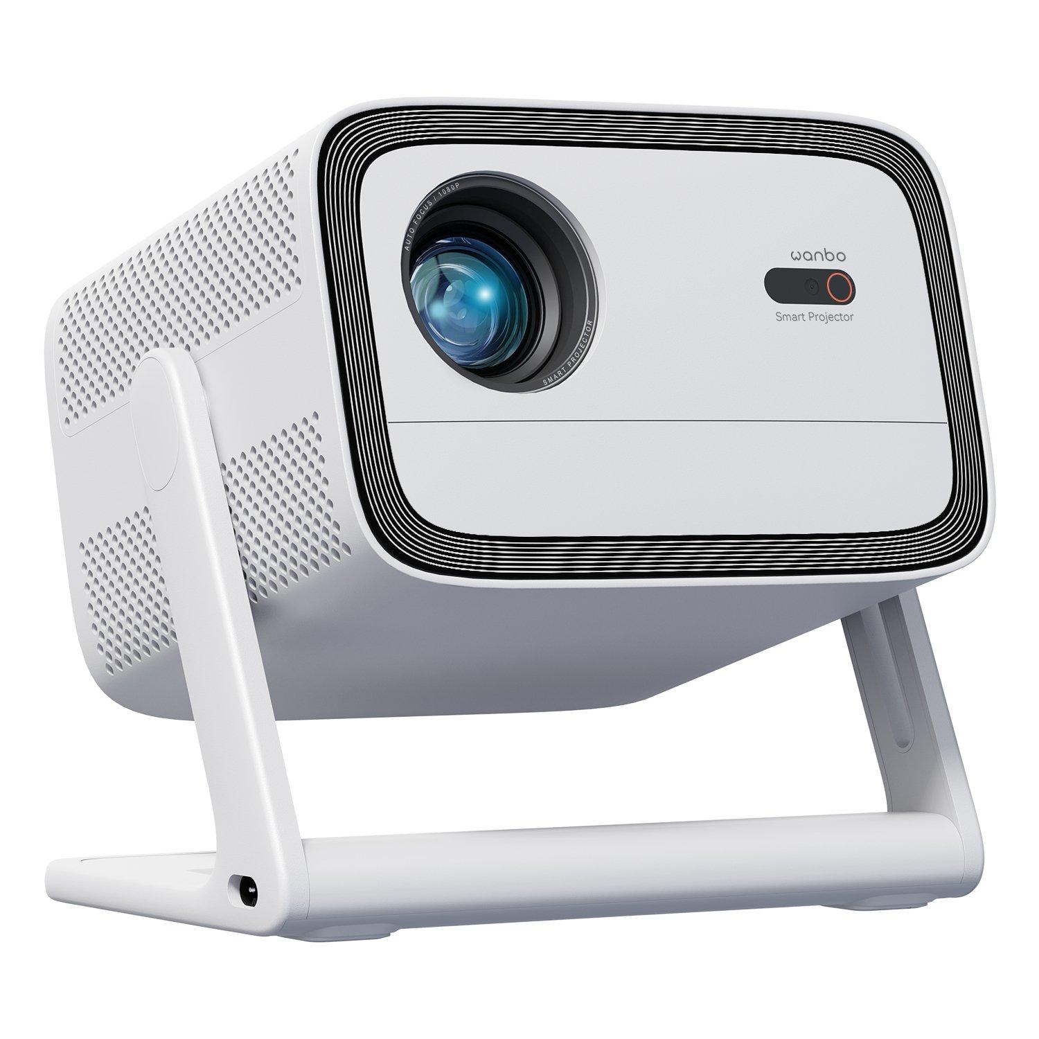 Wanbo VALI 1 – 1080P 900ANSI Android 11 Smart Home Theatre Projector – White